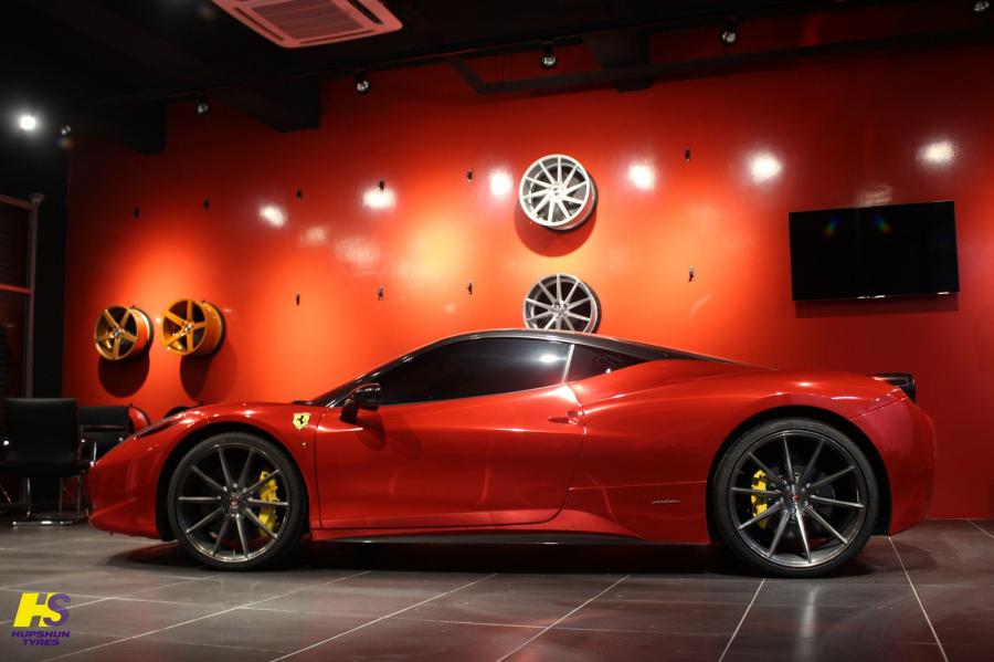  Ferrari 458 Speciale on Vossen Wheels (VPS-310) 2016 года  (фото 5 из 23)